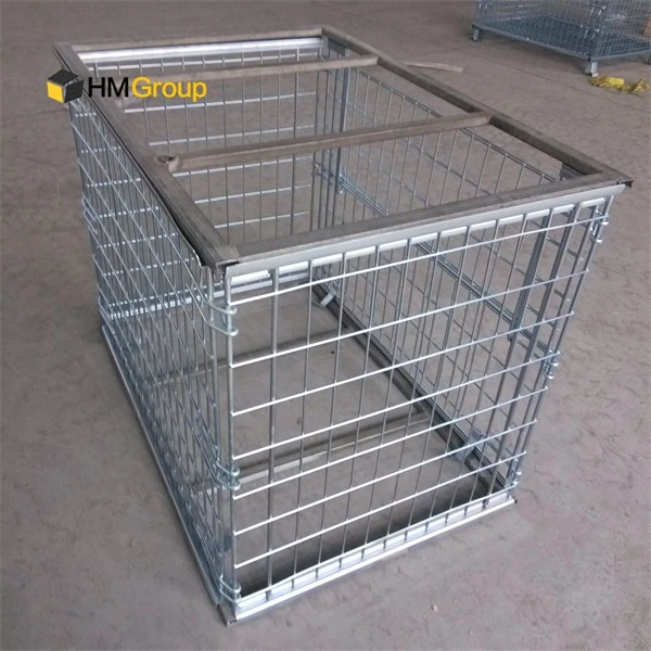 Warehouse Storage Collapsible Pallet Cage